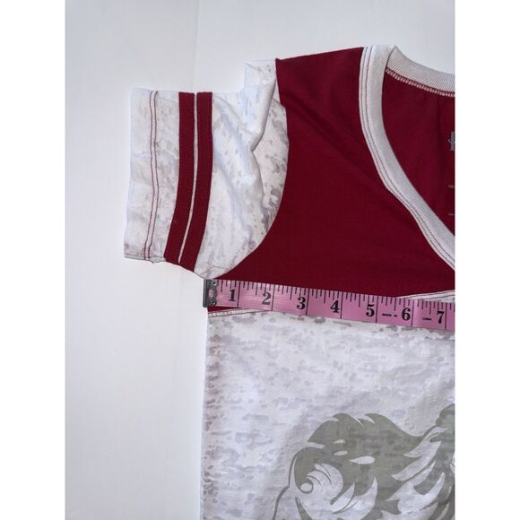 Harry Potter Tee Top V Neck Wizarding World Gryffindor Universal Studio Medium - Picture 11 of 14